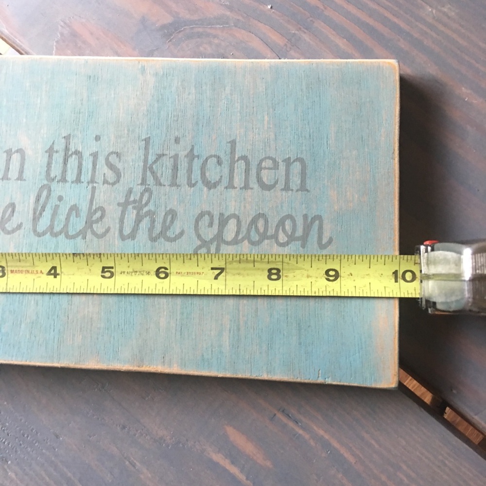 Kitchen sign - Picture 3 of 4